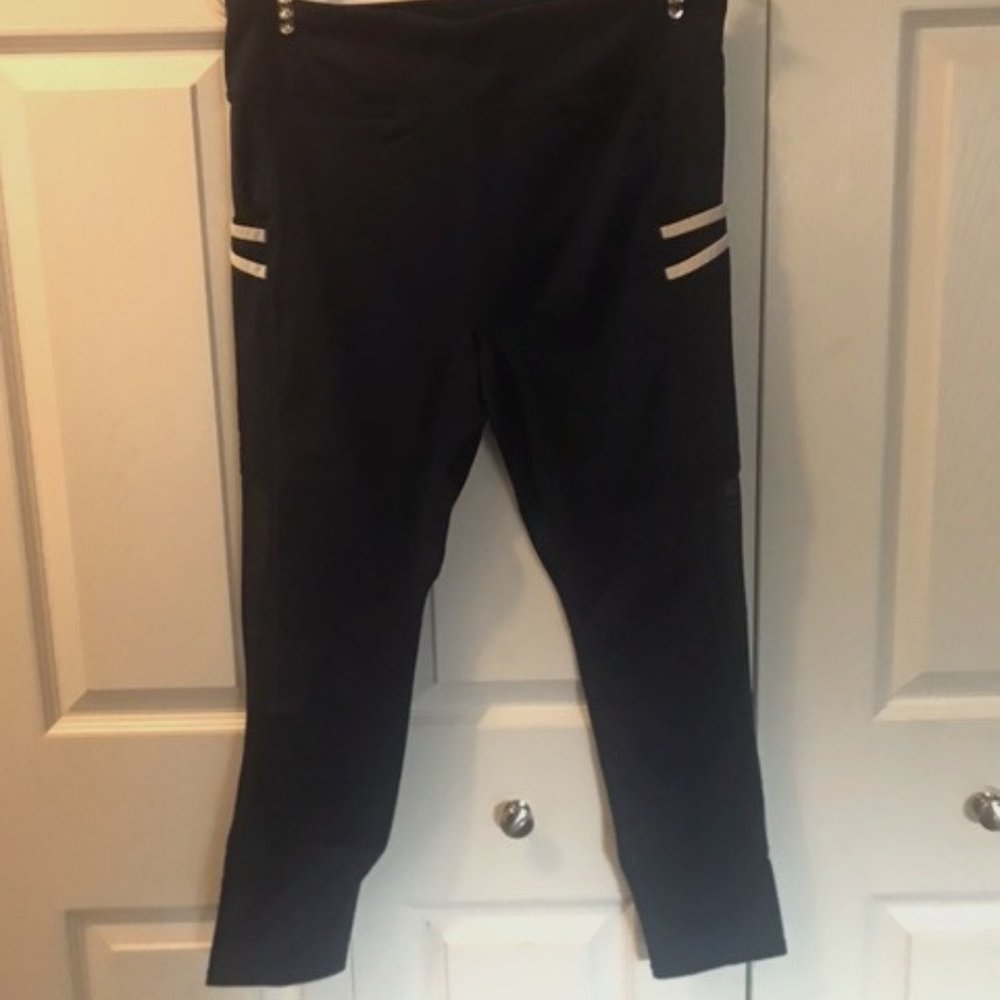 Fabletics Trinity Mid Rise Pocket 7/8 XL Navy
